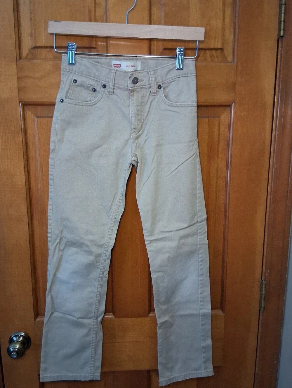 Boy's Levi's Tan Slim Jeans